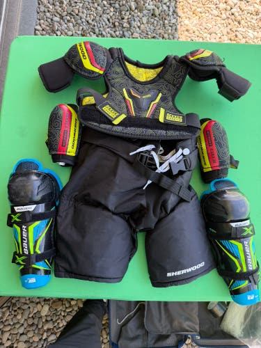 Sher-Wood Rekker Legend Youth Hockey Starter Kit | Sizes In Pictures