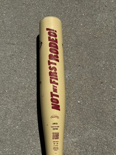 2025 Combat MFG Spec A1 Alloy BBCOR Certified Bat (-3) 29 oz 32" (Used)