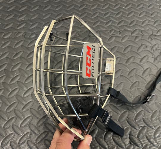 Medium CCM FitLite Titanium Full Cage (Used)