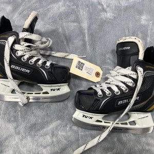 Youth Bauer Supreme One20 Hockey Skates Regular Width 8 (Used)