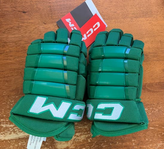 CCM HG97 Gloves 13" Pro Stock Toronto St Pats Kelly Green