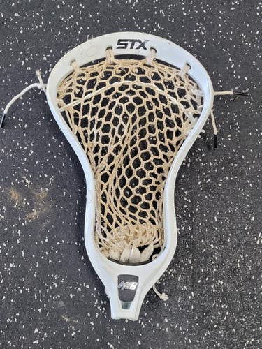 Used Stx K18 Mens Lacrosse Head White 11849-s000040576