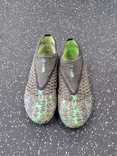 Used Puma Soccer Cleats Green Junior 03.5 11849-s000040504