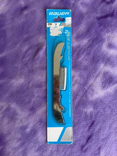 Bauer LS PULSE Holders, Runners, & Replacement Steel Blades 230 mm (New)