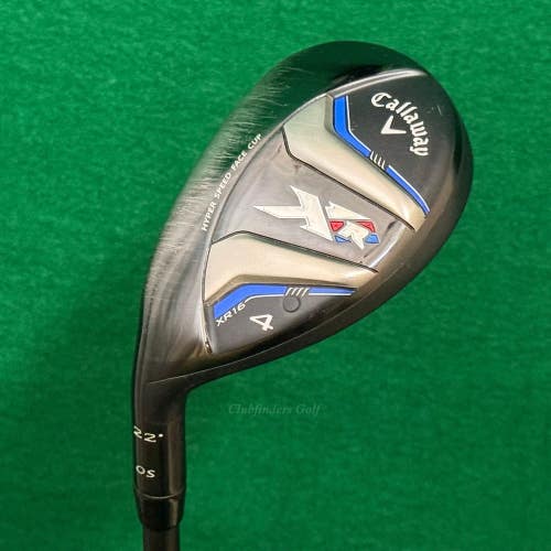 LH Callaway XR16 OS 22 4 Hybrid Mitsubishi Fubuki AT 55-R Graphite Regular w/HC