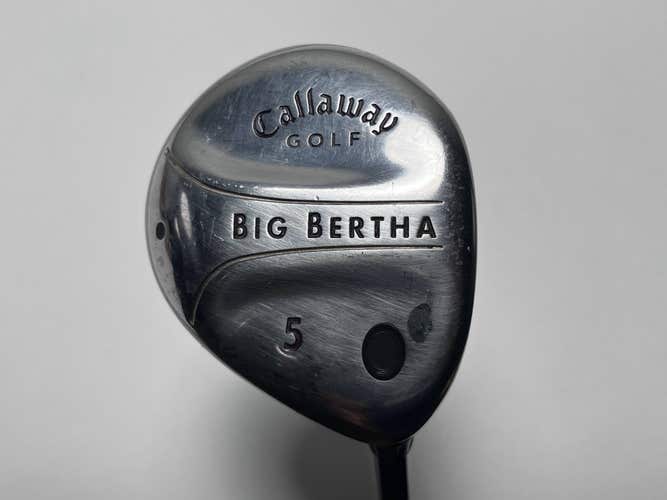 Callaway Big Bertha 2004 5 Fairway Wood 18* Big Bertha Gems 55 55g Ladies RH