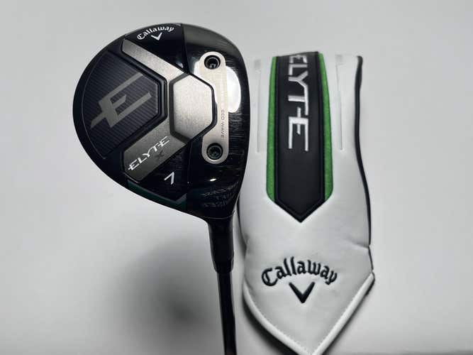 Callaway Elyte X 7 Fairway Wood 21* HZRDUS 6.0 Gen 4 Dual Torsional Stiff RH HC