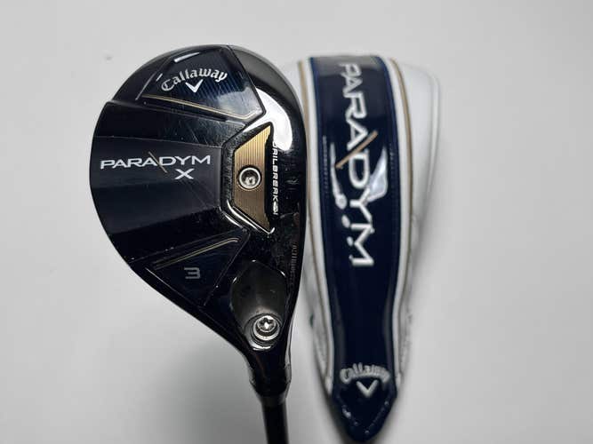 Callaway Paradym X 3 Hybrid 18* Fujikura Motore X HB 7-R Regular RH HC