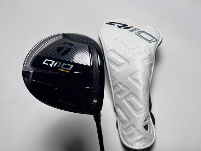 TaylorMade Qi10 MAX Driver 9* Diamana T+ Xlink Tech 60g Regular RH HC
