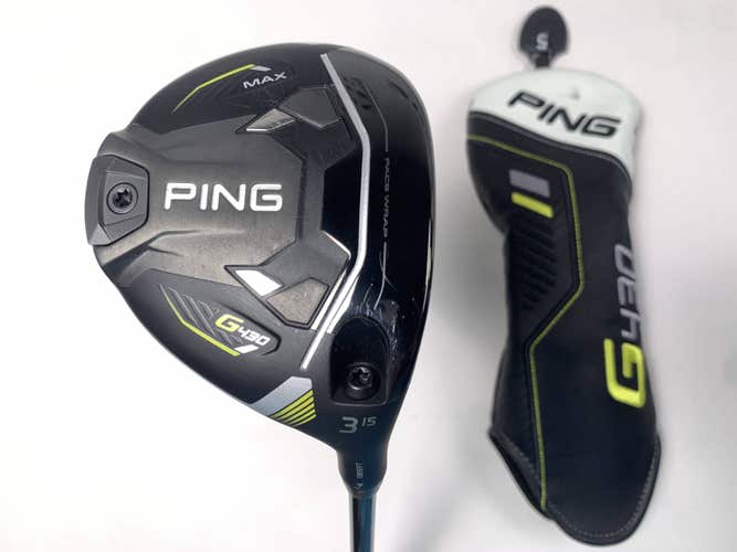 Ping G430 Max 3 Fairway Wood 15* HZRDUS RDX Smoke Red 5.5 60g Regular RH HC