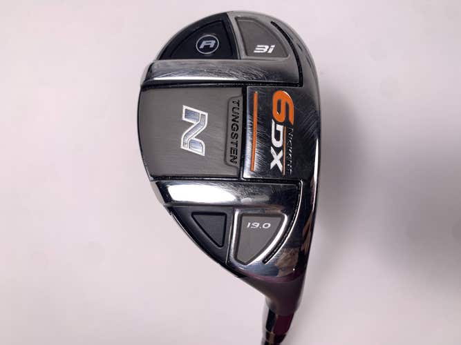 Nickent 6DX 3 Hybrid 19* Aldila VooDoo 85g Regular Graphite Mens RH