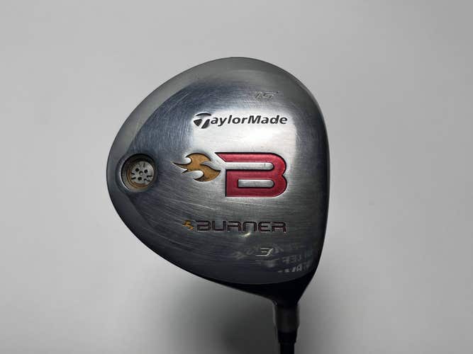 TaylorMade Burner 2008 3 Fairway Wood 15* REAX 49g Stiff Graphite Mens RH