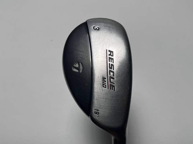 TaylorMade Rescue Mid 3 Hybrid 19* 65g Regular Graphite Mens RH Midsize Grip