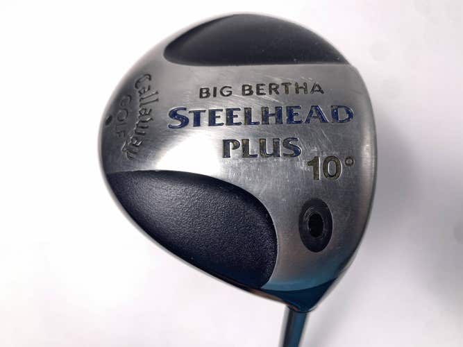 Callaway Steelhead Plus Driver 10* Big Bertha Regular Graphite Mens RH