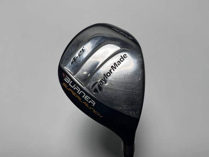TaylorMade Burner Superlaunch 4 Hybrid 21* REAX 60g Stiff Graphite Mens RH