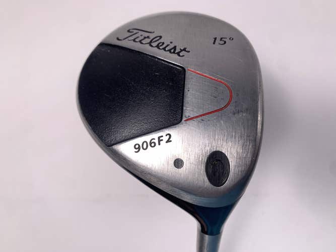 Titleist PT 906F2 3 Fairway Wood 15* Aldila NV Green 75g Stiff Graphite Mens RH