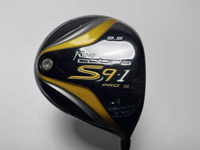 Cobra S9-1 Pro S Driver 9.5* UST Mamiya ProForce AxivCore Stiff RH