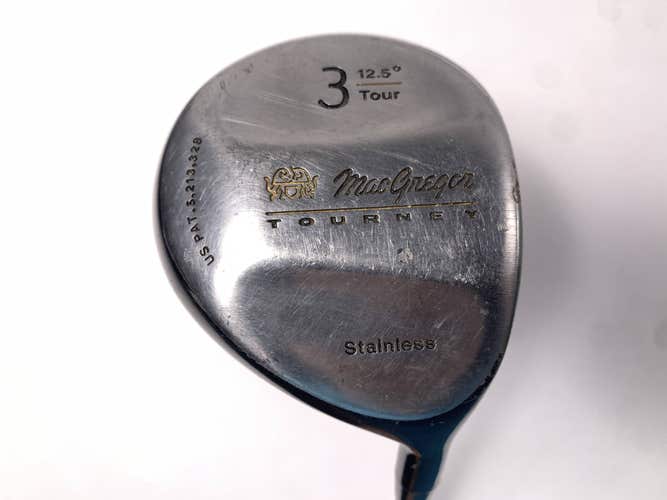 Macgregor Tourney Tour 3 Fairway Wood 12.5* Stiff Graphite Mens RH