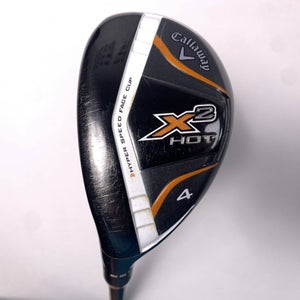 Callaway X2 Hot 4 Hybrid 22* 65g Stiff Graphite Mens LH