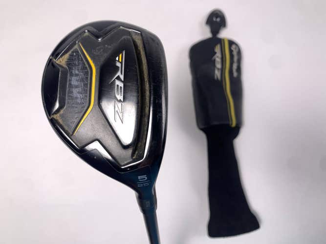 TaylorMade RocketBallz Black 5 Hybrid 25* RocketFuel 65g Stiff RH HC