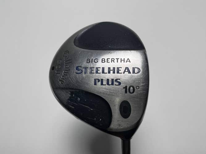 Callaway Steelhead Plus Driver 10* Big Bertha Regular Graphite Mens RH