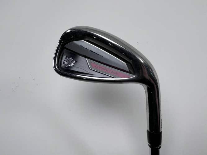 Wilson DYNAPWR Single 7 Iron KBS Max Ultralite Stiff Steel Mens RH
