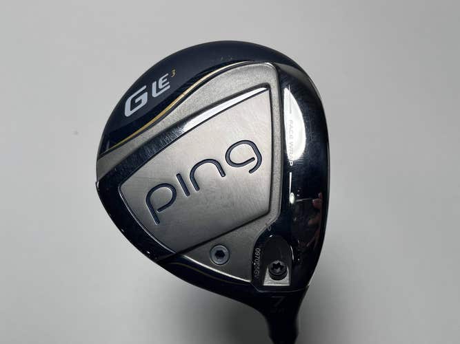Ping G LE 3 7 Fairway Wood 24* ULT 250 Ladies Graphite Womens RH Undersize Grip