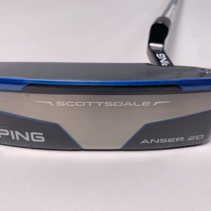 Ping Scottsdale Anser 2D 2025 Putter 34" SuperStroke Tour 2.0 PT Black Dot RH