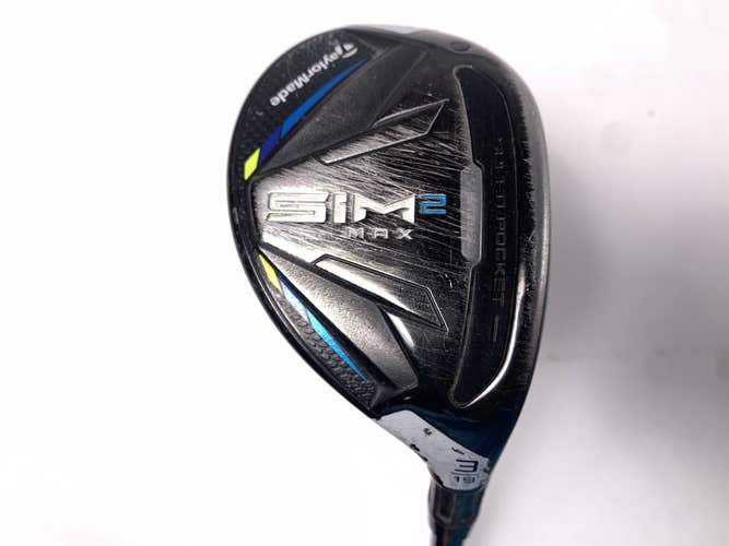 TaylorMade SIM2 MAX Rescue 3 Hybrid 19* Fujikura Ventus Blue 6-R Regular RH