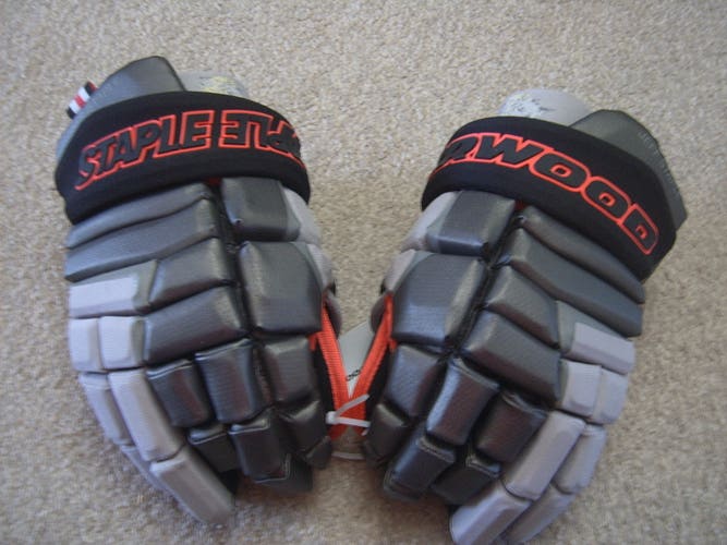 New Limited Edition Sher-Wood x Staple Code Senior Hockey Gloves 14" 189 of 200