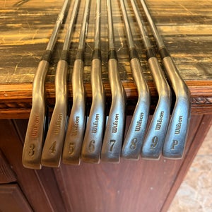 Men's 1993 Wilson Ultra Right Handed Iron Set Regular Flex (Used)