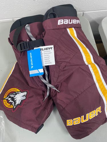 Bauer Vapor X20 Youth medium burgundy Pants (New)