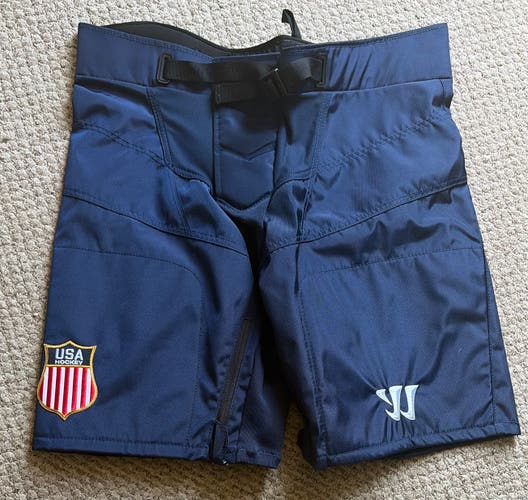 Blue Large Warrior USA Hockey Girdle Shell