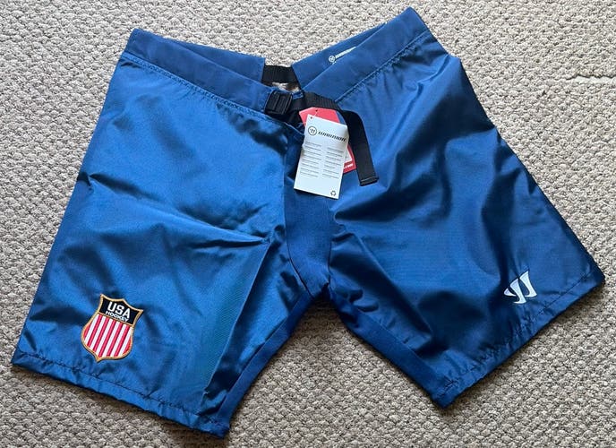 Blue Medium Warrior USA Hockey  Pant Shell