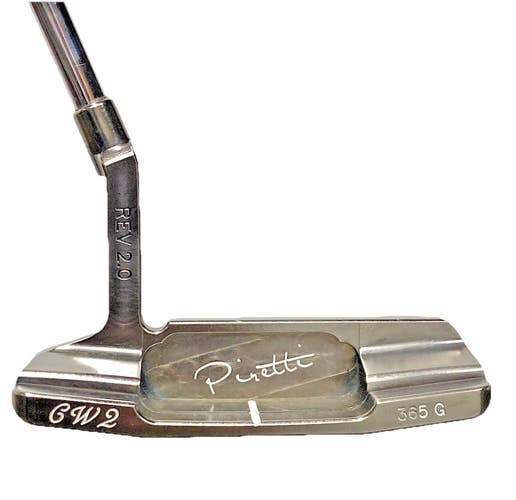 Piretti Rev 2.0 Cottonwood 365g GW2 Blade Putter 37.5 SuperStroke HC Sweet Belly