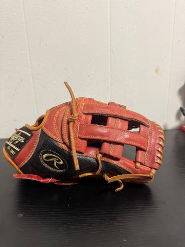 Rawlings Heart of the Hide RH Outfield Baseball Glove 12.75" (Used)