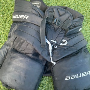 Junior Large Bauer Supreme S170 Hockey Goalie Pants (Used)