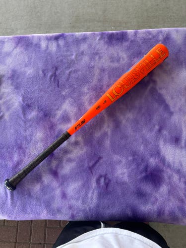 2023 Louisville Slugger Atlas Alloy Bat BBCOR Certified (-3) Alloy 27 oz 30" (Used)