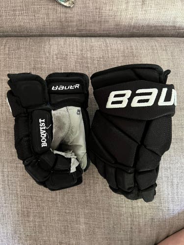 Jesper Boqvist NJ Devils Bauer Vapor 2X Pro Stock Gloves 13"