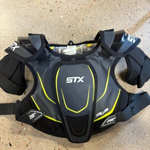 Large Youth STX Stallion 200+ Shoulder Pads (Used)
