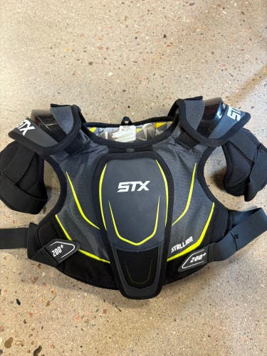 Large Youth STX Stallion 200+ Shoulder Pads (Used)