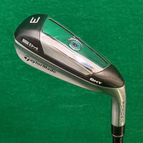 TaylorMade SIM DHY Forged Utility 3 Iron Diamana Limited HY 75-S Steel Stiff
