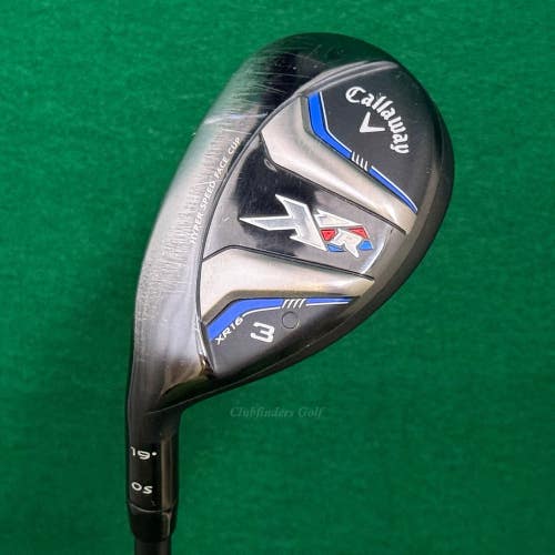 LH Callaway XR16 OS 19 3 Hybrid Mitsubishi Fubuki AT 55-R Graphite Regular
