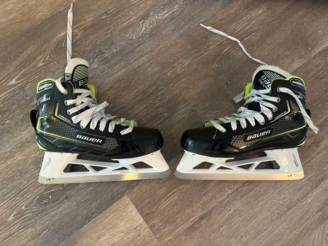 2021 Bauer GSX Hockey Goalie Skates Regular Width 8 (Used)