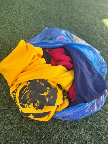 12 youth hockey practice jerseys