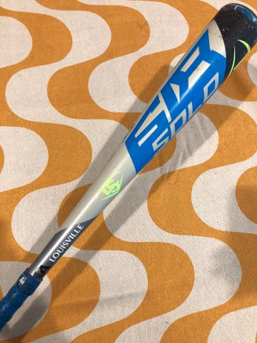 2018 Louisville Slugger Solo 618 Alloy Bat USABat Certified (-11) Alloy 17 oz 28" (Used)