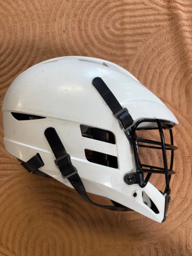 White Cascade CS Youth Helmet (Used)