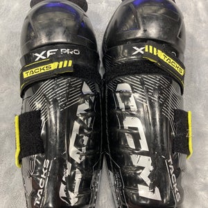 Junior CCM XF Pro Shin Pads 10" (Used)