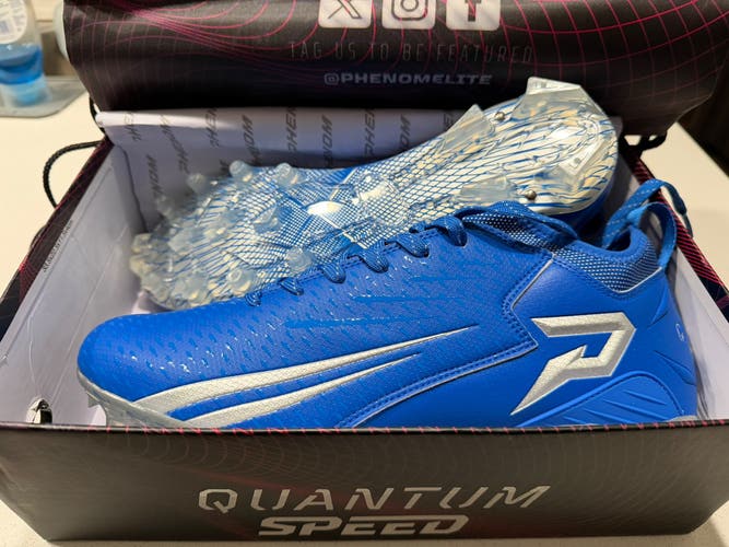 Men's Size M 12.5 (W 13.5) Low Top Molded Cleats (New)