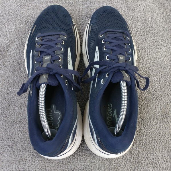 Brooks Ghost 15 Mens Size 10.5 Running Shoes Navy Blue Mesh  display picture 3